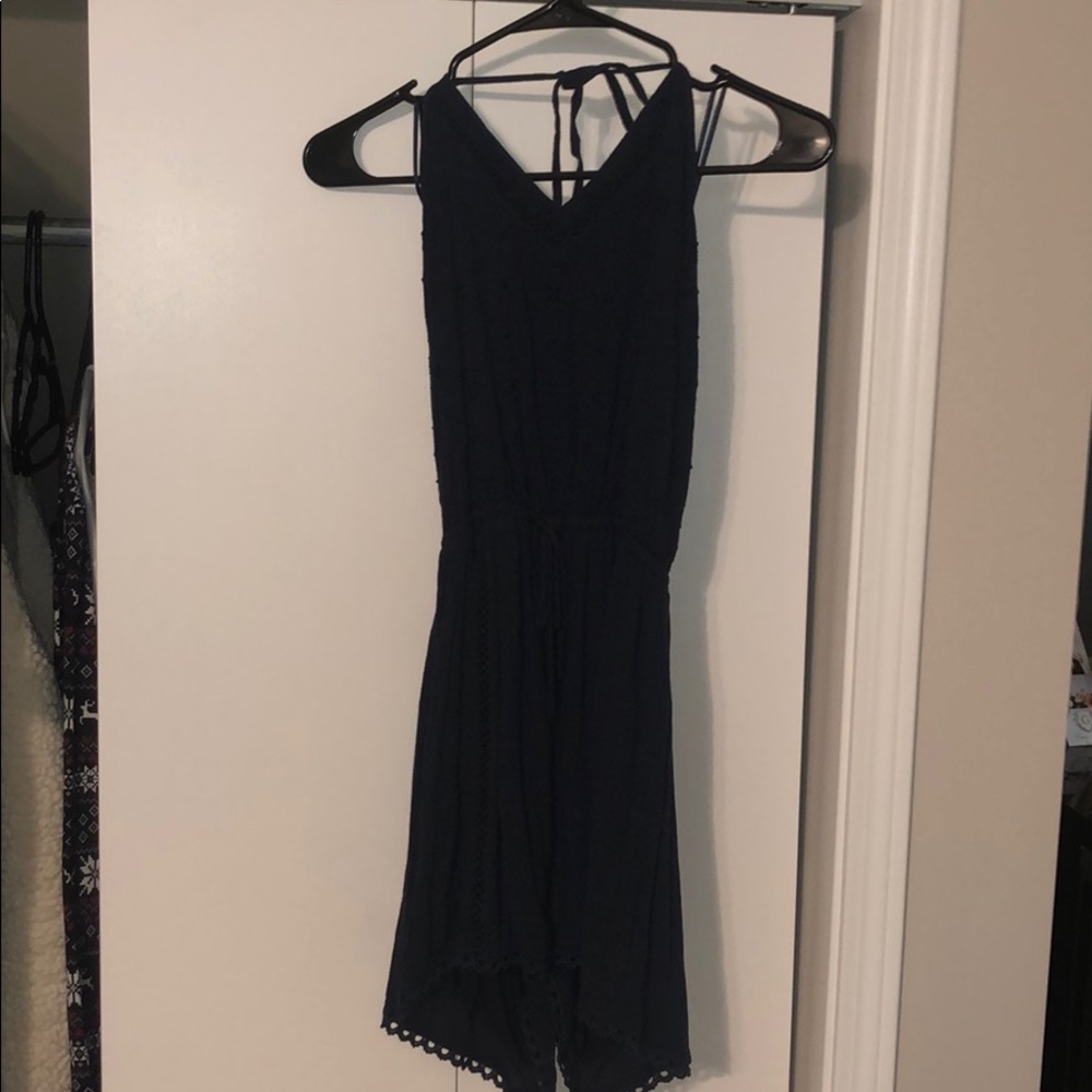 Blue romper